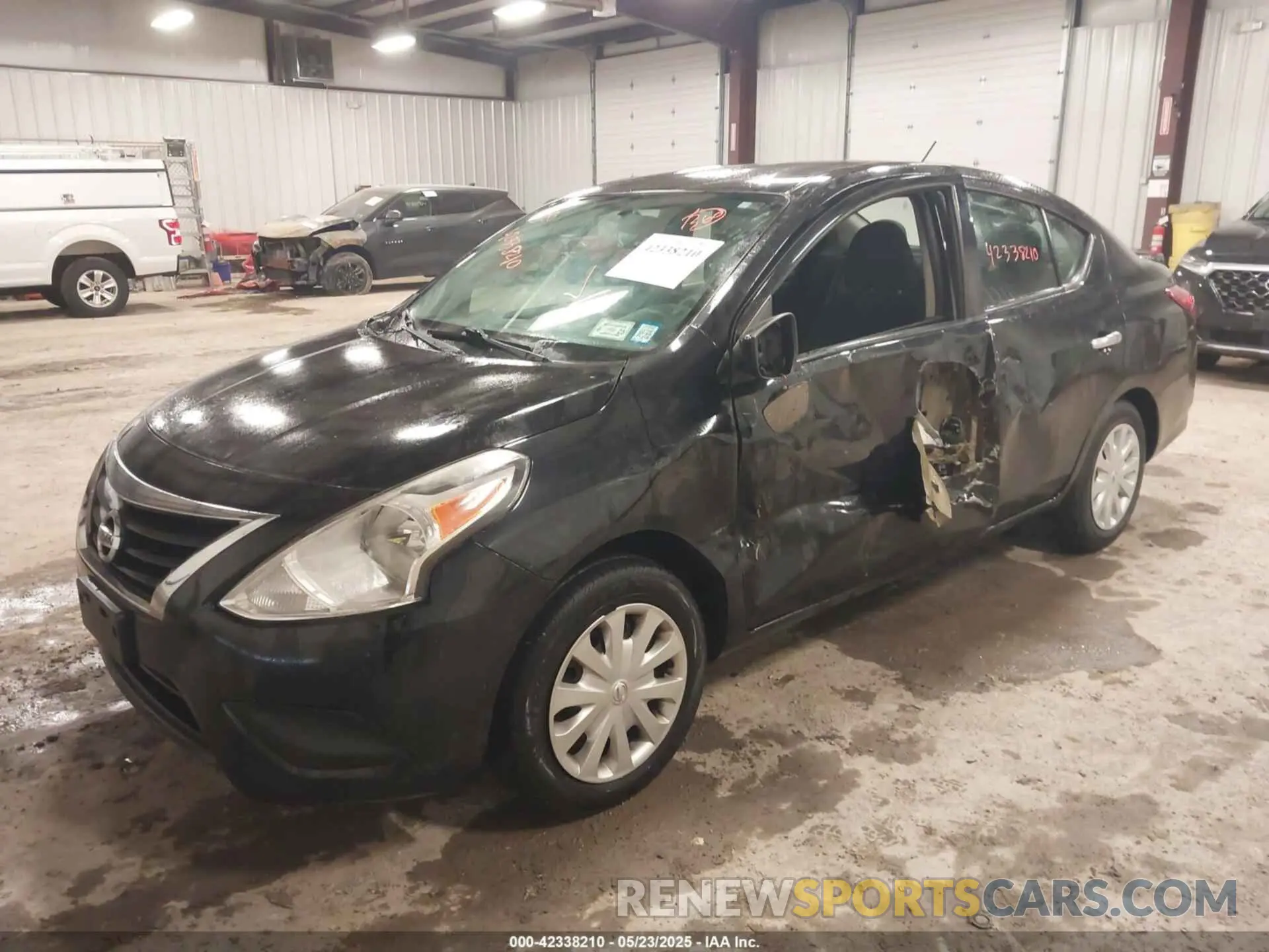 2 Photograph of a damaged car 3N1CN7AP2KL879111 NISSAN VERSA 2019