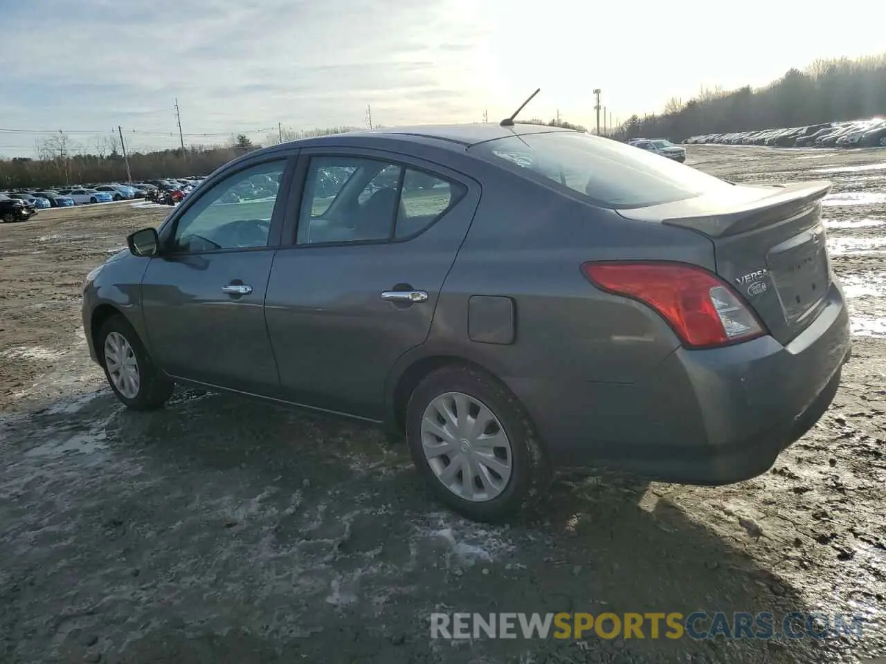 2 Photograph of a damaged car 3N1CN7AP3JL807414 NISSAN VERSA 2019