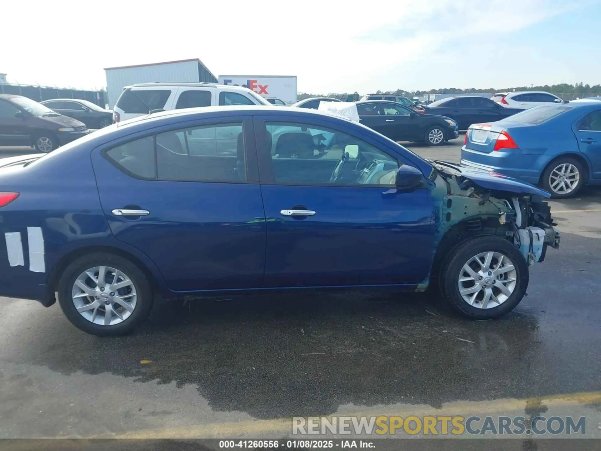13 Photograph of a damaged car 3N1CN7AP3KL809486 NISSAN VERSA 2019
