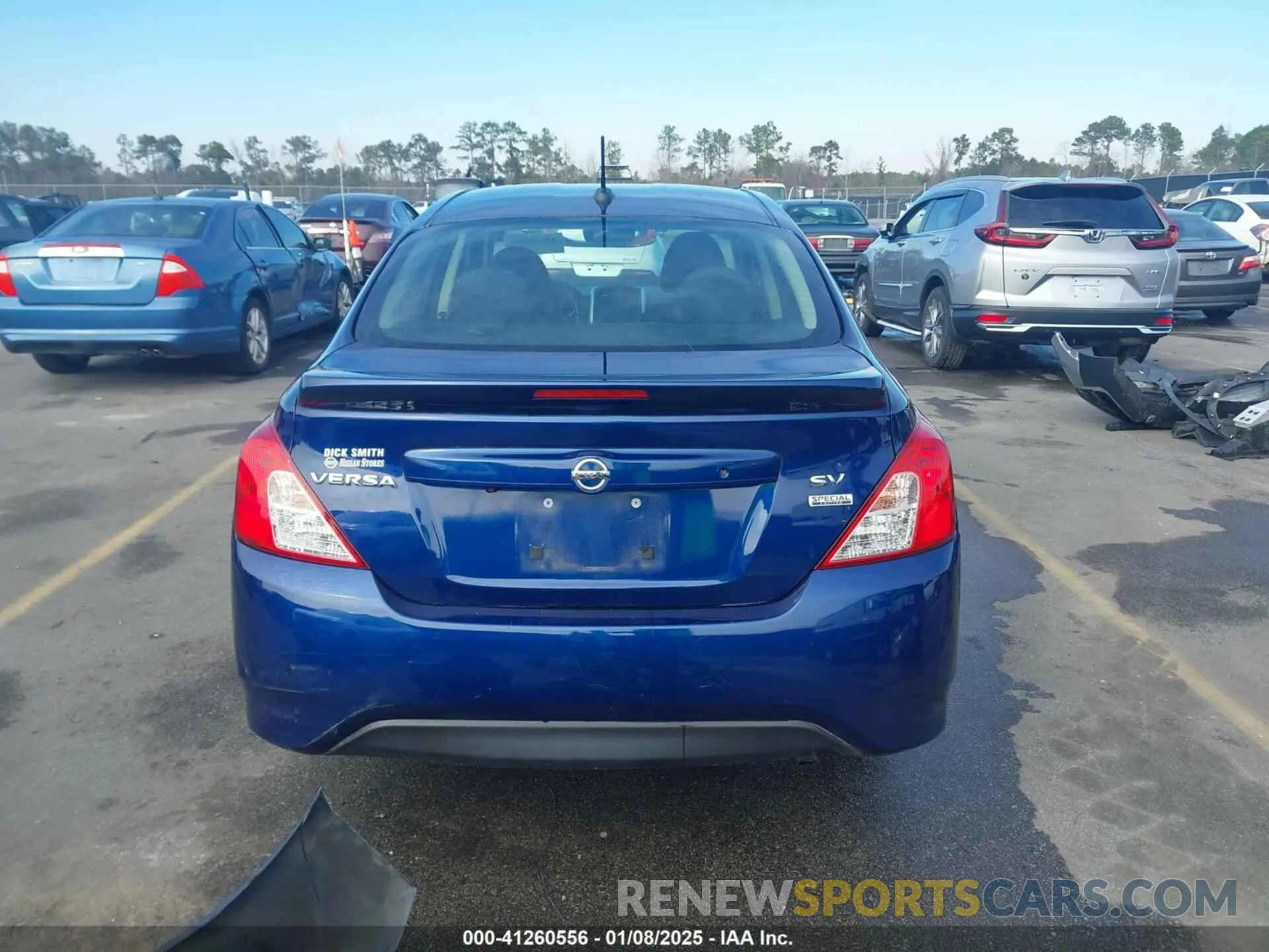 16 Photograph of a damaged car 3N1CN7AP3KL809486 NISSAN VERSA 2019