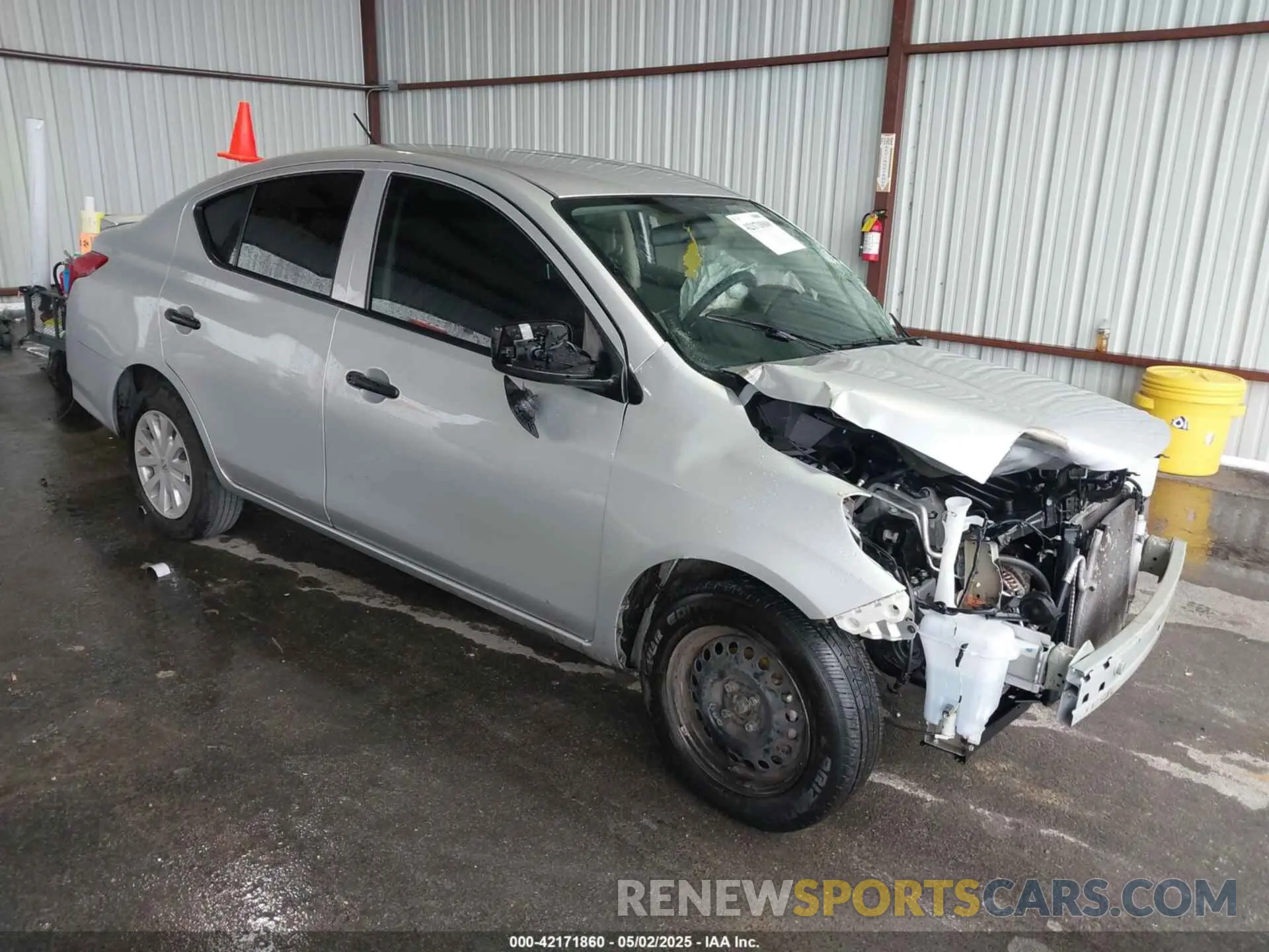 1 Photograph of a damaged car 3N1CN7AP3KL812324 NISSAN VERSA 2019