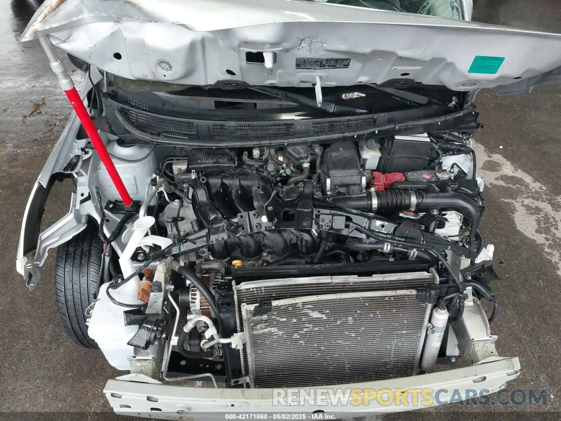 10 Photograph of a damaged car 3N1CN7AP3KL812324 NISSAN VERSA 2019