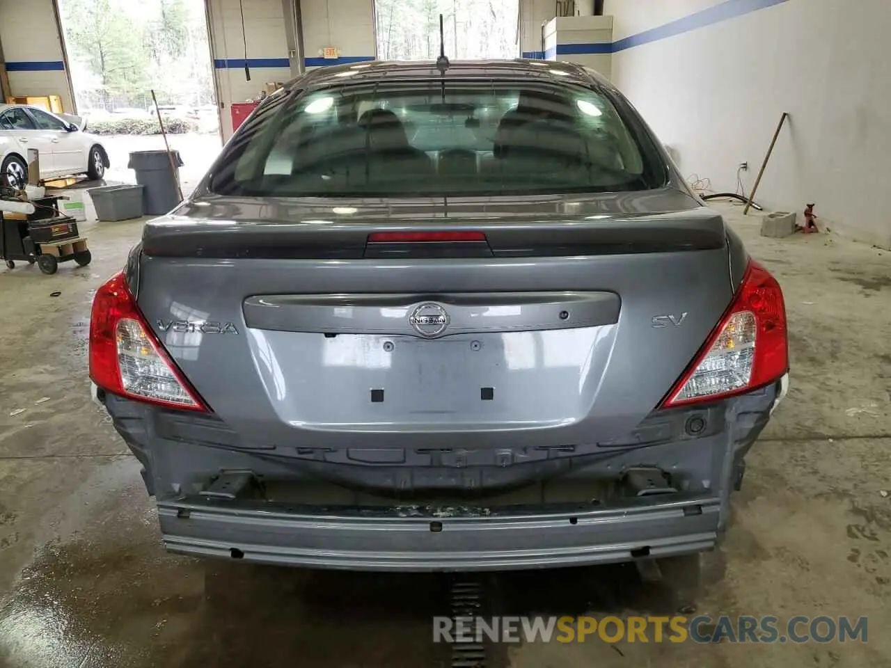 6 Photograph of a damaged car 3N1CN7AP3KL815322 NISSAN VERSA 2019