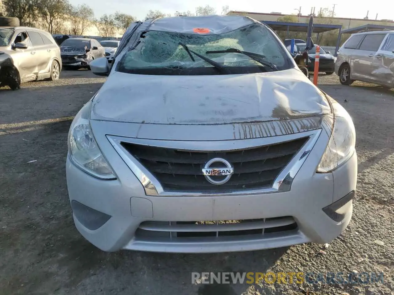 5 Photograph of a damaged car 3N1CN7AP3KL816812 NISSAN VERSA 2019