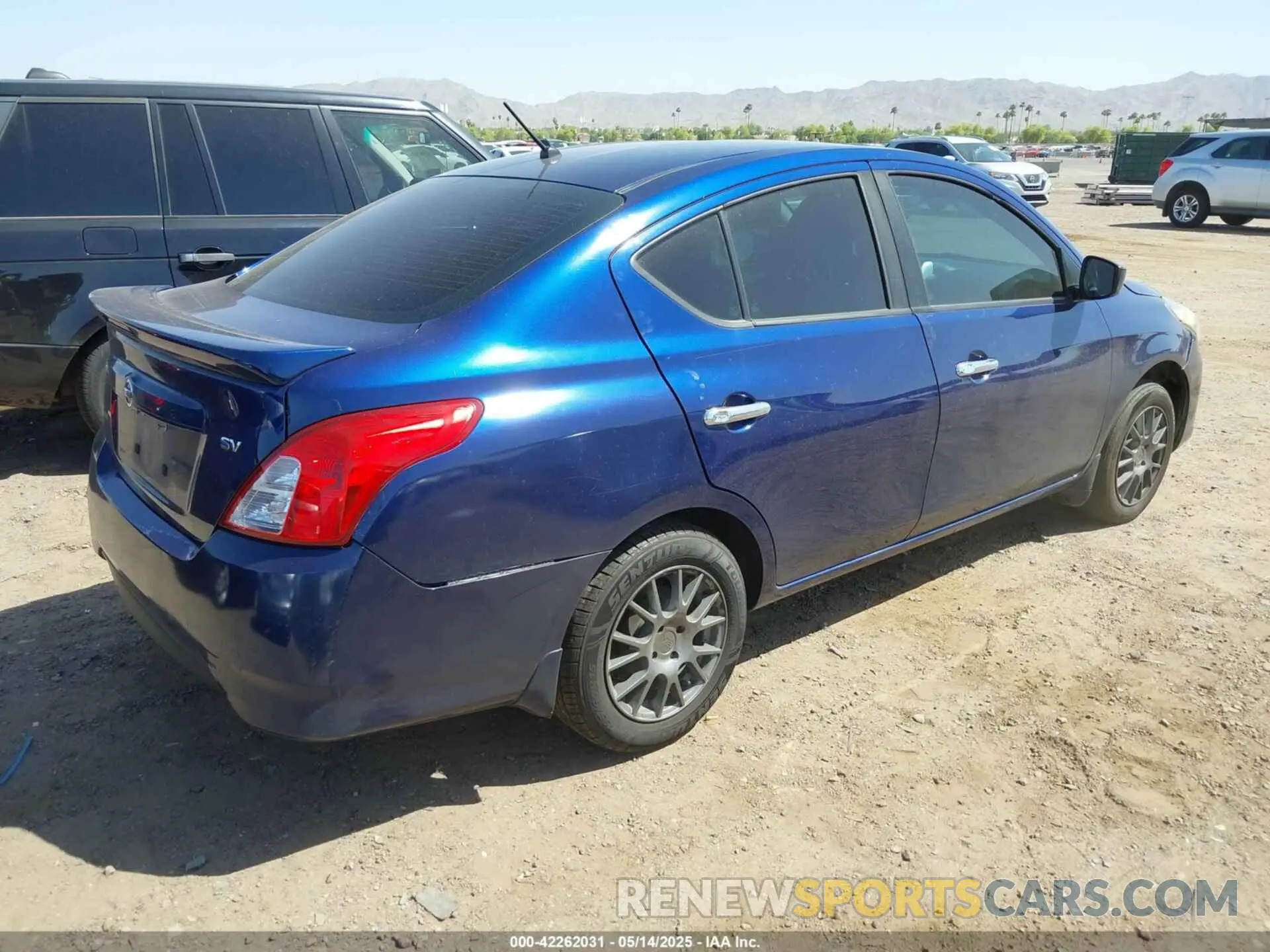 4 Photograph of a damaged car 3N1CN7AP3KL818205 NISSAN VERSA 2019