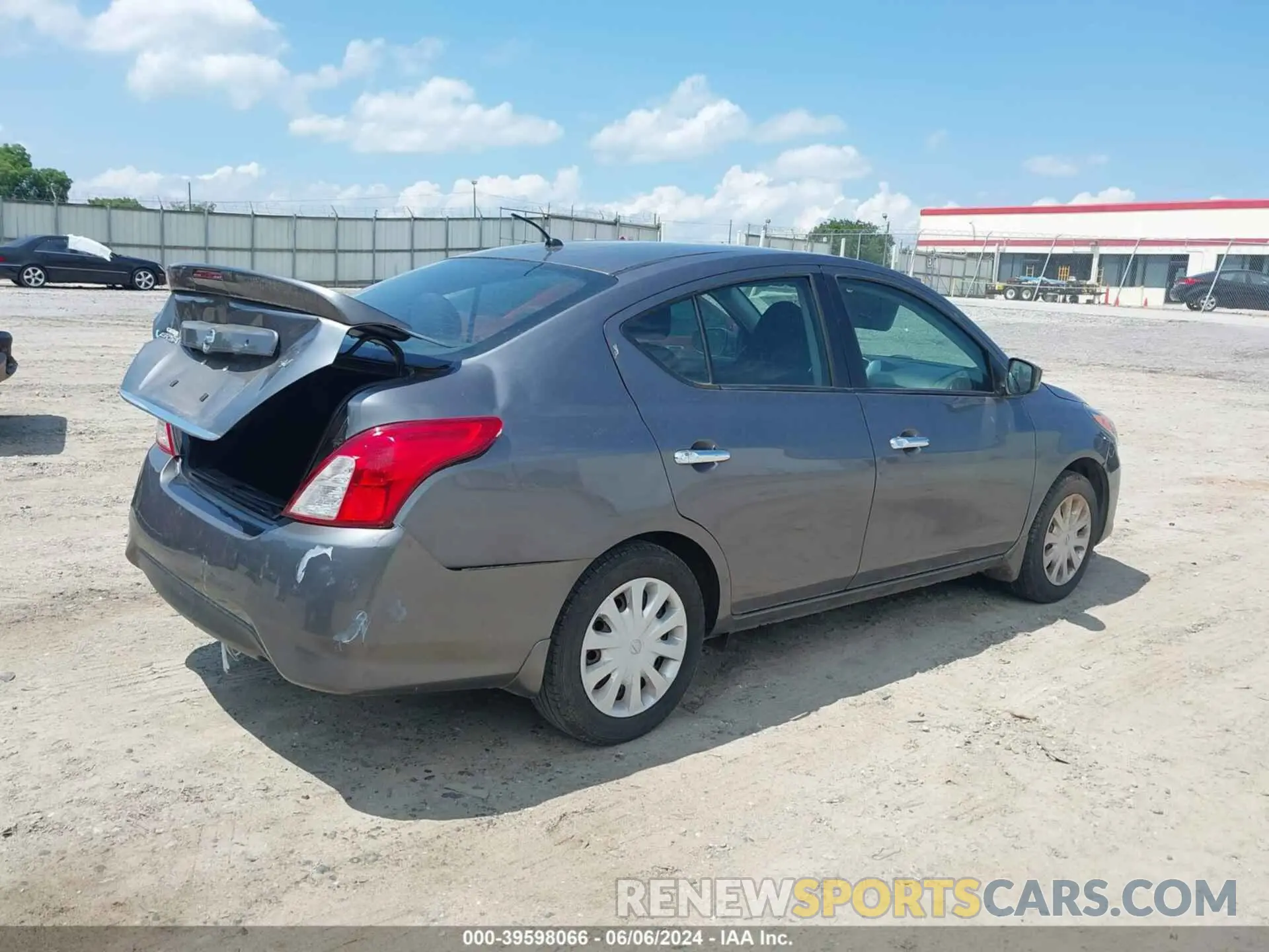 4 Photograph of a damaged car 3N1CN7AP3KL827549 NISSAN VERSA 2019