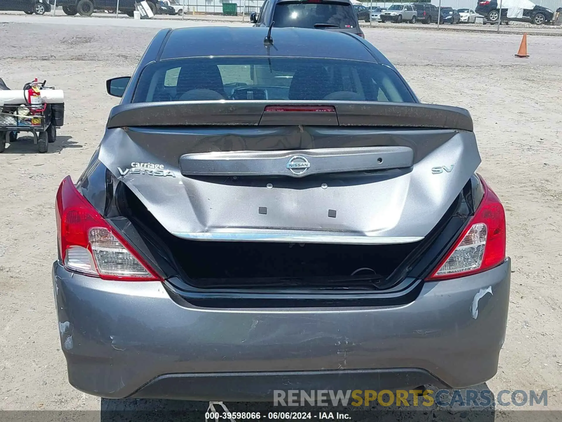 6 Photograph of a damaged car 3N1CN7AP3KL827549 NISSAN VERSA 2019