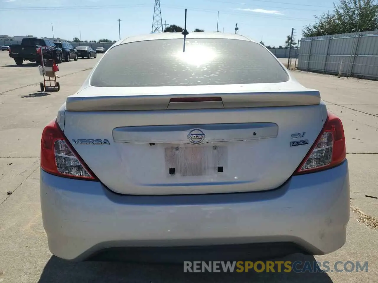 6 Photograph of a damaged car 3N1CN7AP3KL828894 NISSAN VERSA 2019