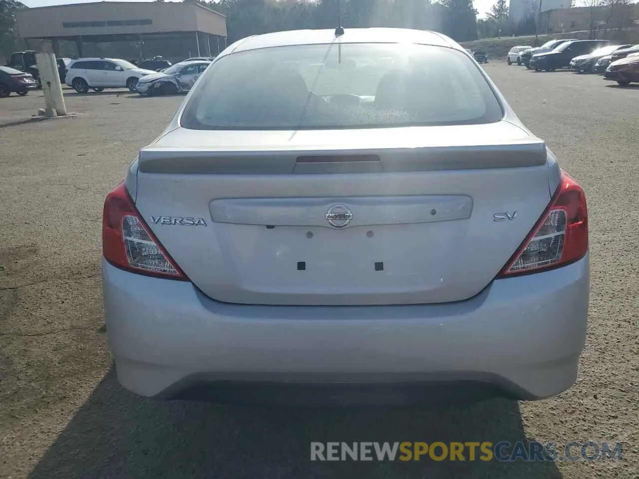 6 Photograph of a damaged car 3N1CN7AP3KL841001 NISSAN VERSA 2019