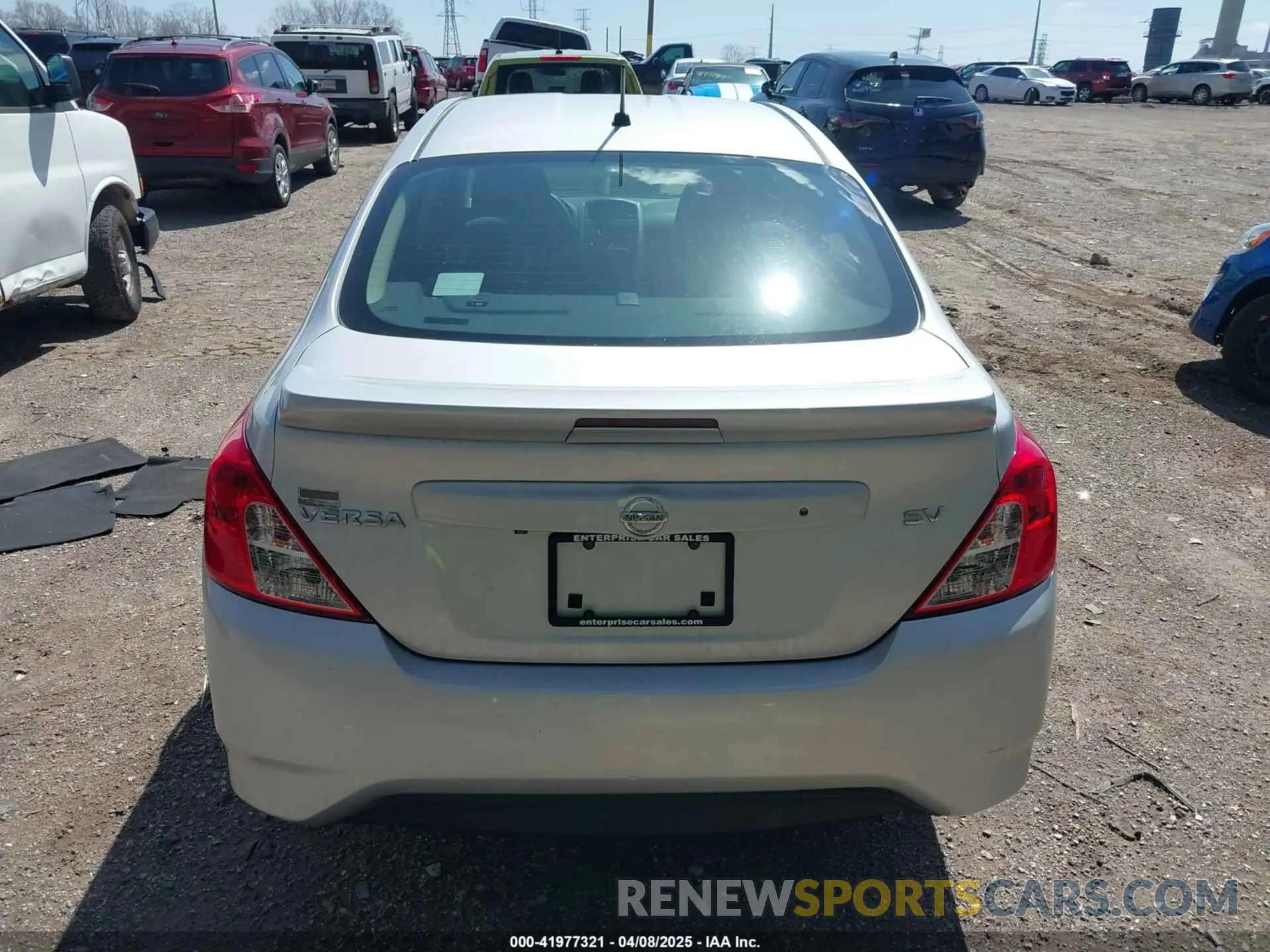 16 Photograph of a damaged car 3N1CN7AP3KL844397 NISSAN VERSA 2019