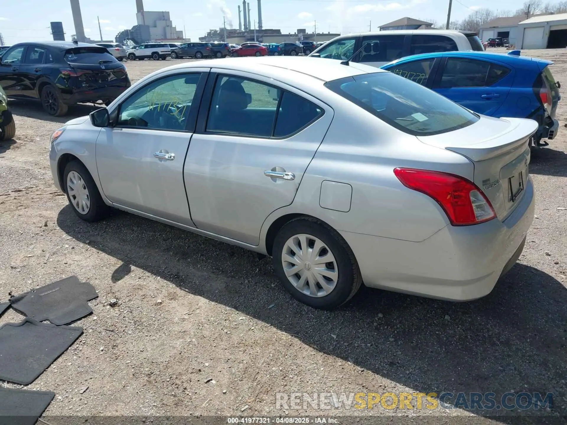 3 Photograph of a damaged car 3N1CN7AP3KL844397 NISSAN VERSA 2019