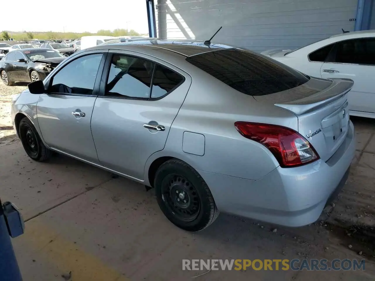 2 Photograph of a damaged car 3N1CN7AP3KL844819 NISSAN VERSA 2019