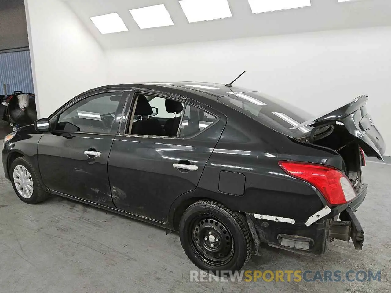 2 Photograph of a damaged car 3N1CN7AP3KL845596 NISSAN VERSA 2019