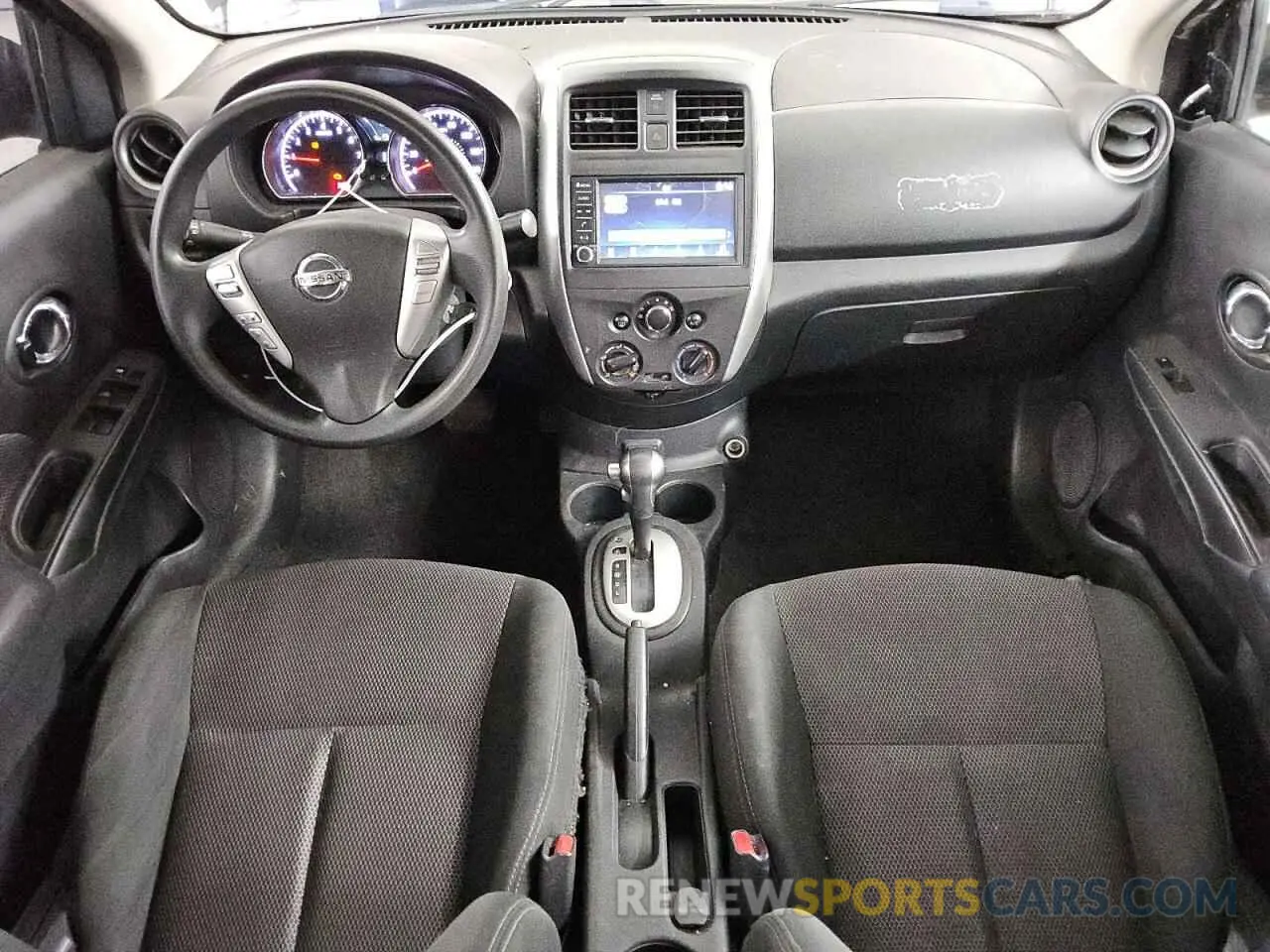 8 Photograph of a damaged car 3N1CN7AP3KL845596 NISSAN VERSA 2019