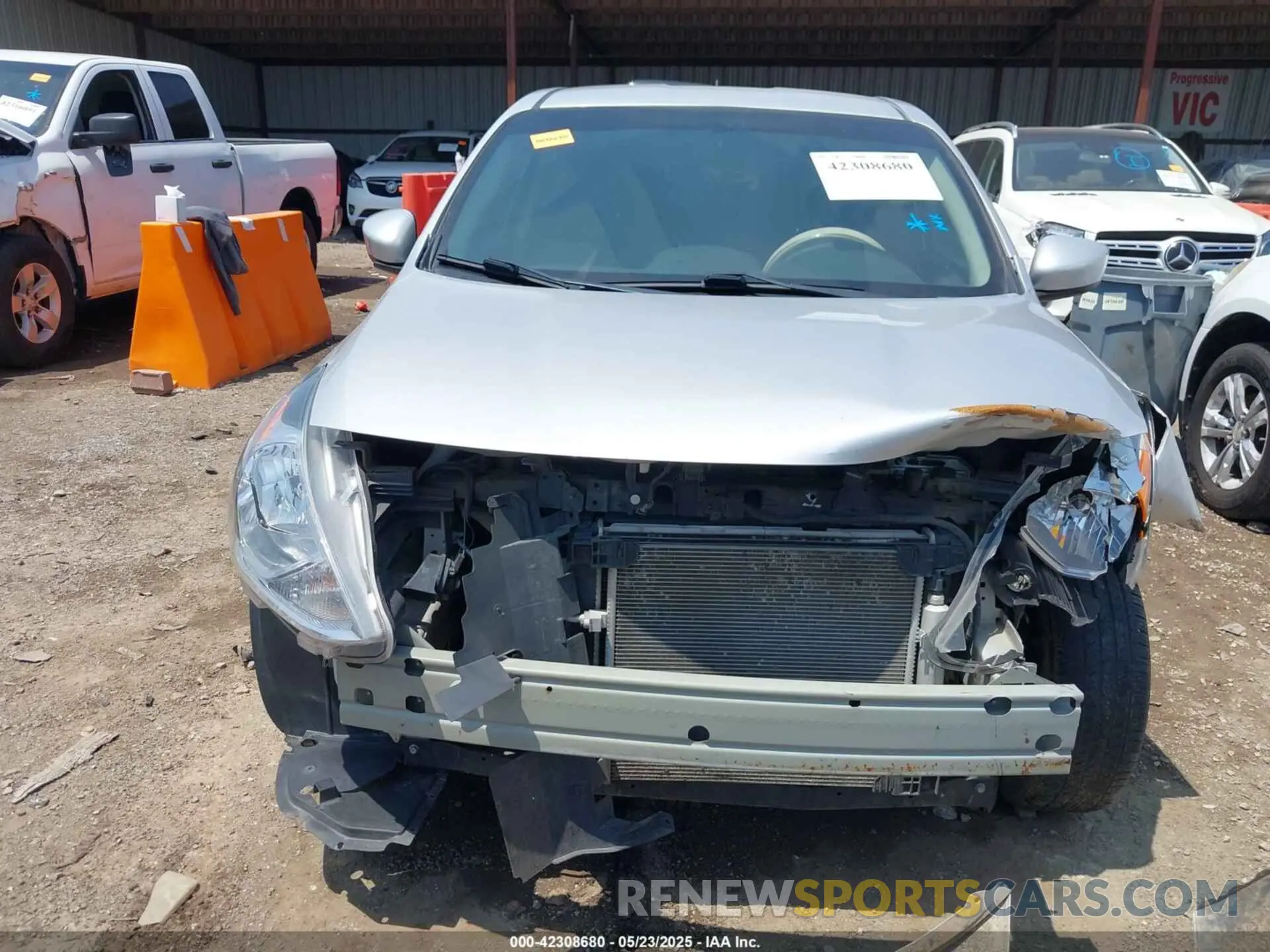 12 Photograph of a damaged car 3N1CN7AP3KL846523 NISSAN VERSA 2019