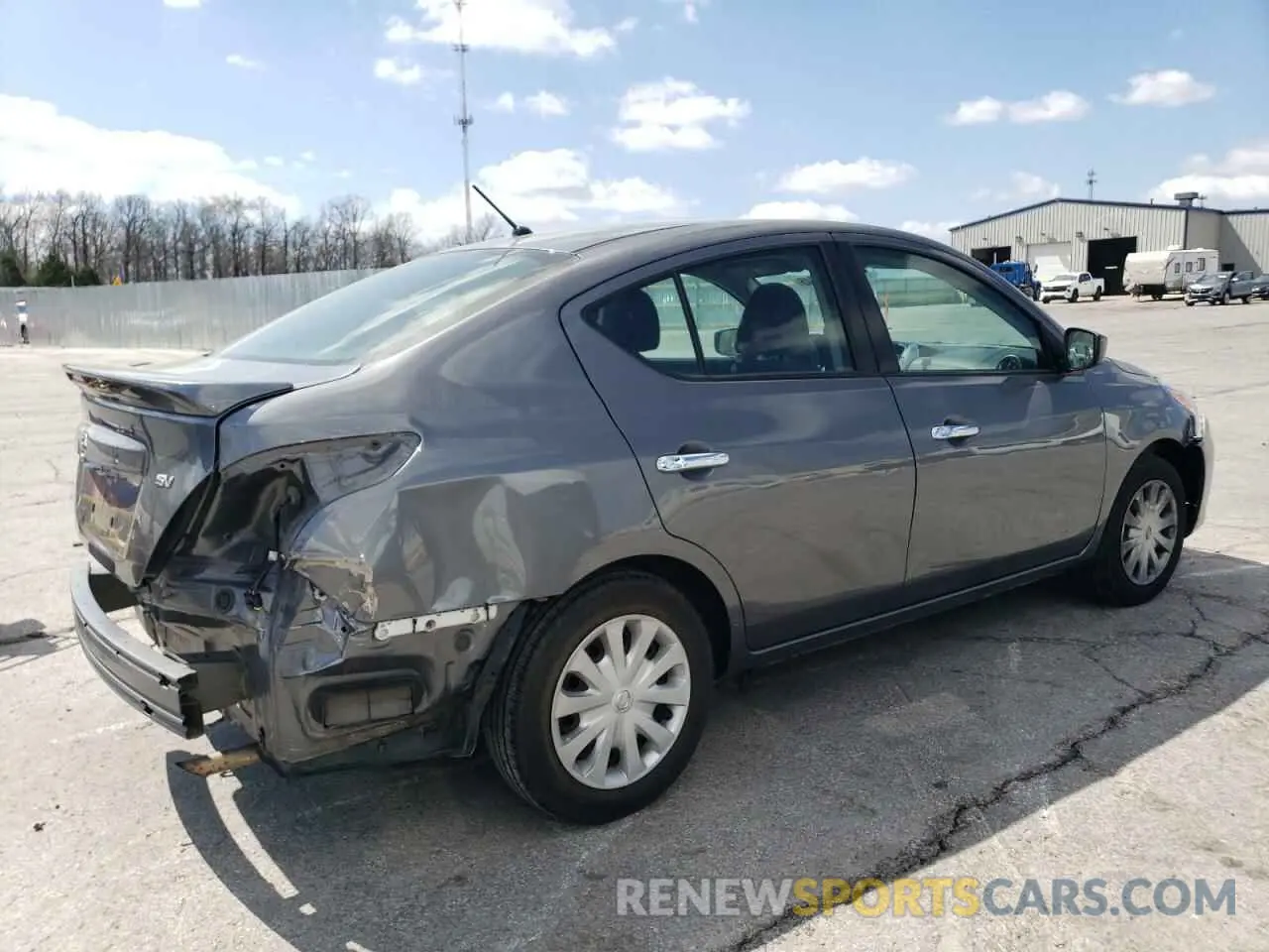 3 Photograph of a damaged car 3N1CN7AP3KL848949 NISSAN VERSA 2019