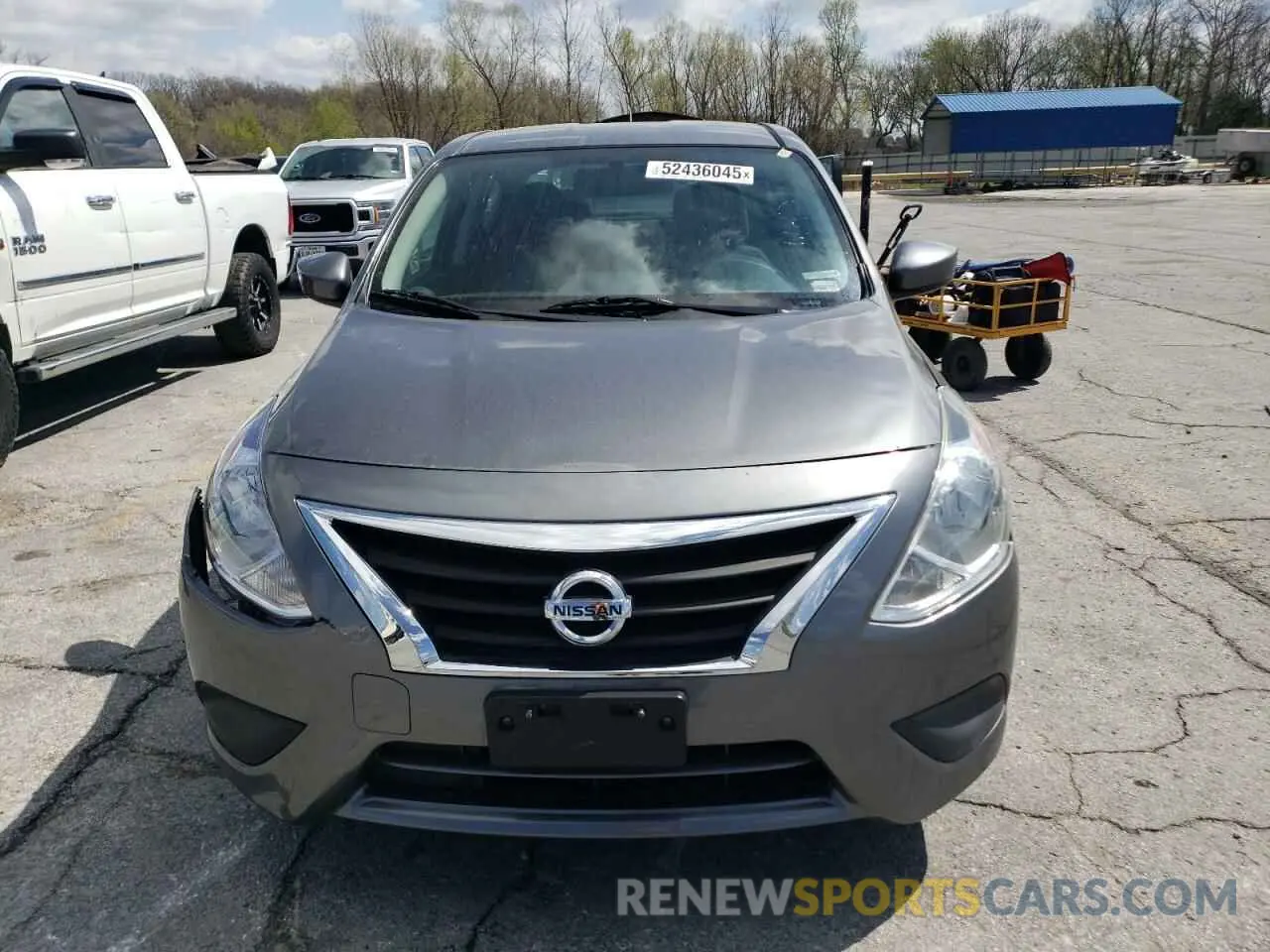 5 Photograph of a damaged car 3N1CN7AP3KL848949 NISSAN VERSA 2019