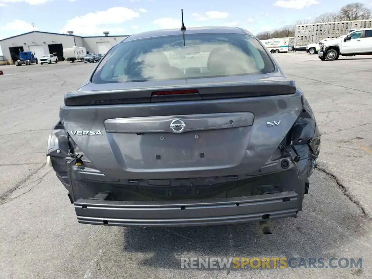 6 Photograph of a damaged car 3N1CN7AP3KL848949 NISSAN VERSA 2019