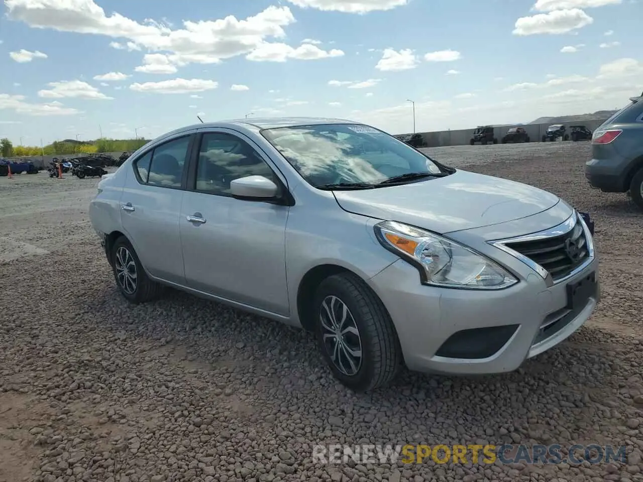 4 Photograph of a damaged car 3N1CN7AP3KL852788 NISSAN VERSA 2019