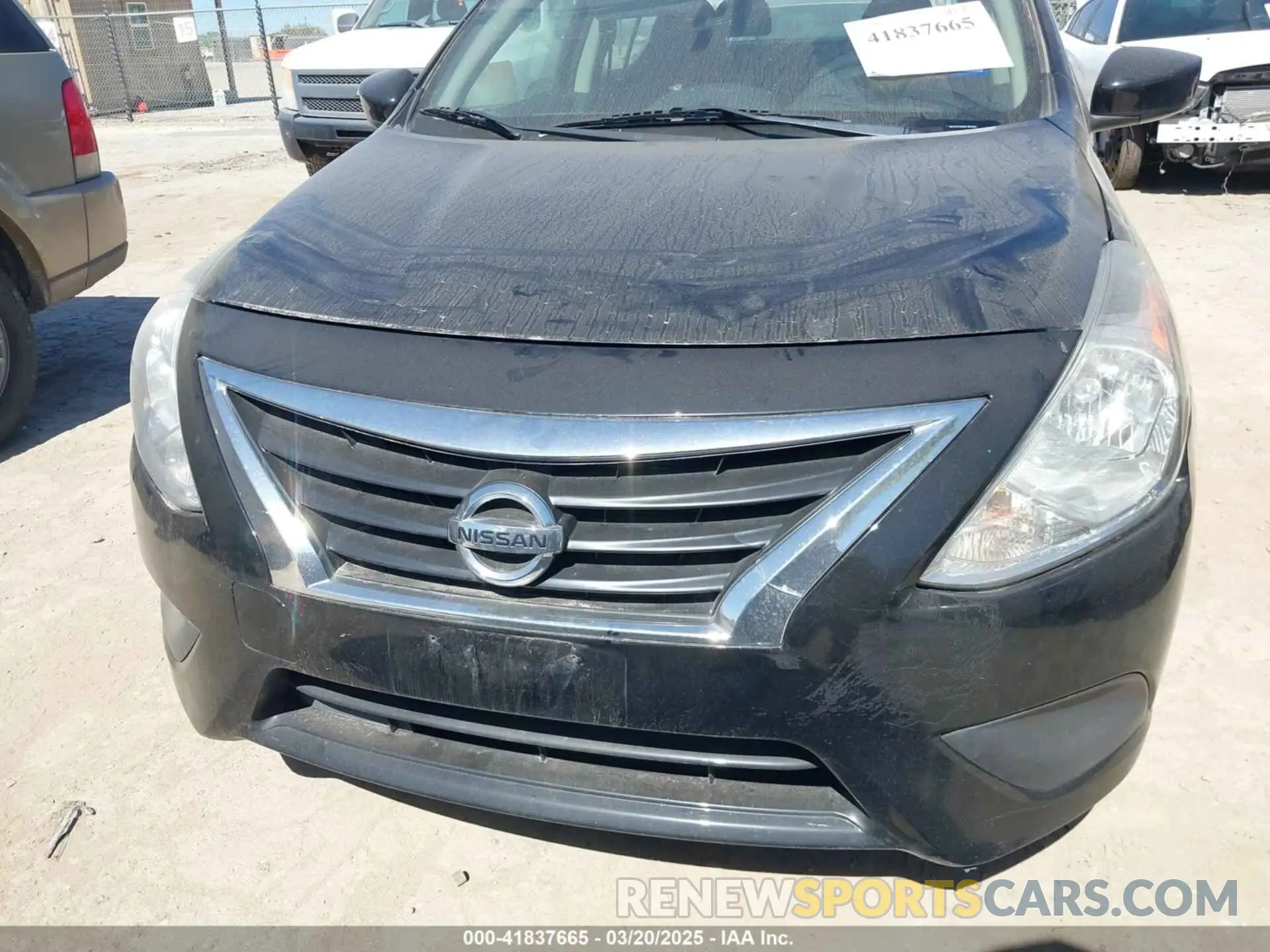 6 Photograph of a damaged car 3N1CN7AP3KL854430 NISSAN VERSA 2019