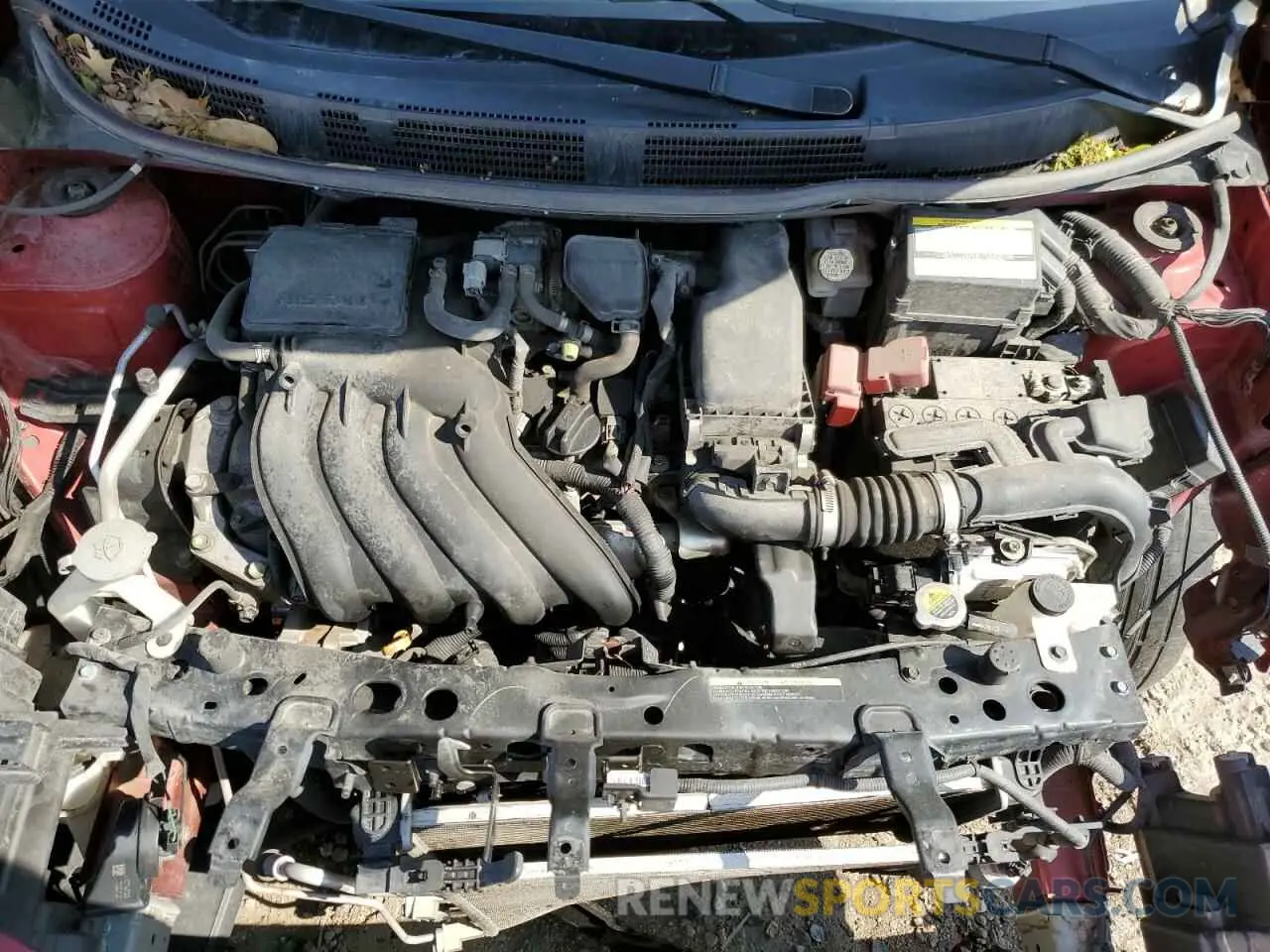 11 Photograph of a damaged car 3N1CN7AP3KL858347 NISSAN VERSA 2019