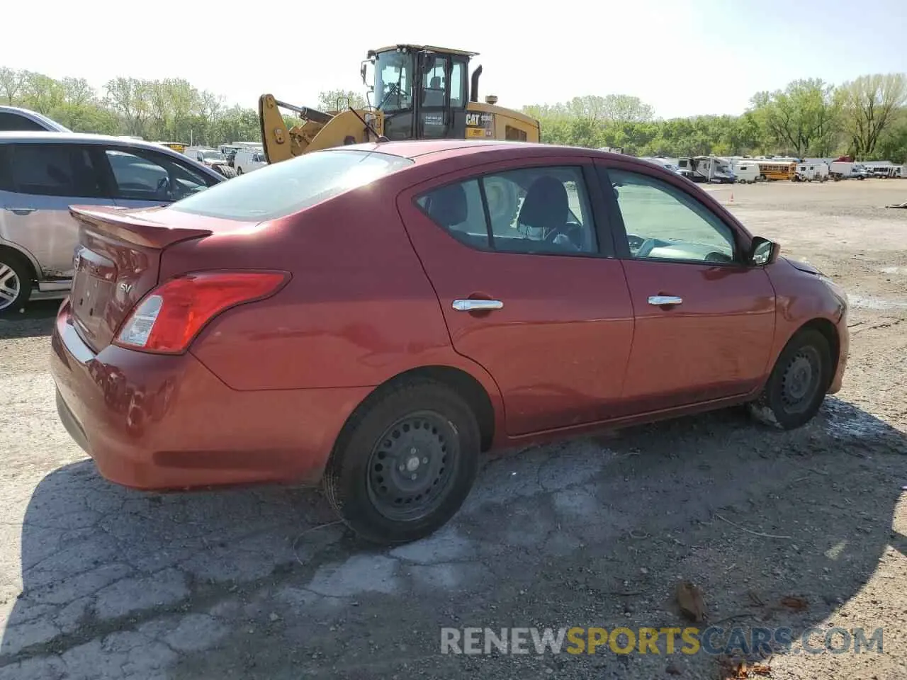 3 Photograph of a damaged car 3N1CN7AP3KL858347 NISSAN VERSA 2019