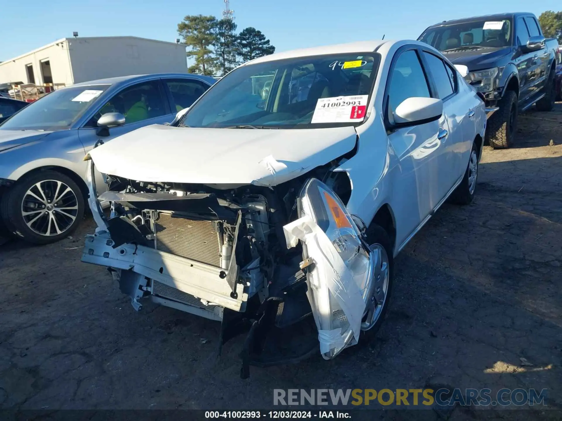 2 Photograph of a damaged car 3N1CN7AP3KL859420 NISSAN VERSA 2019
