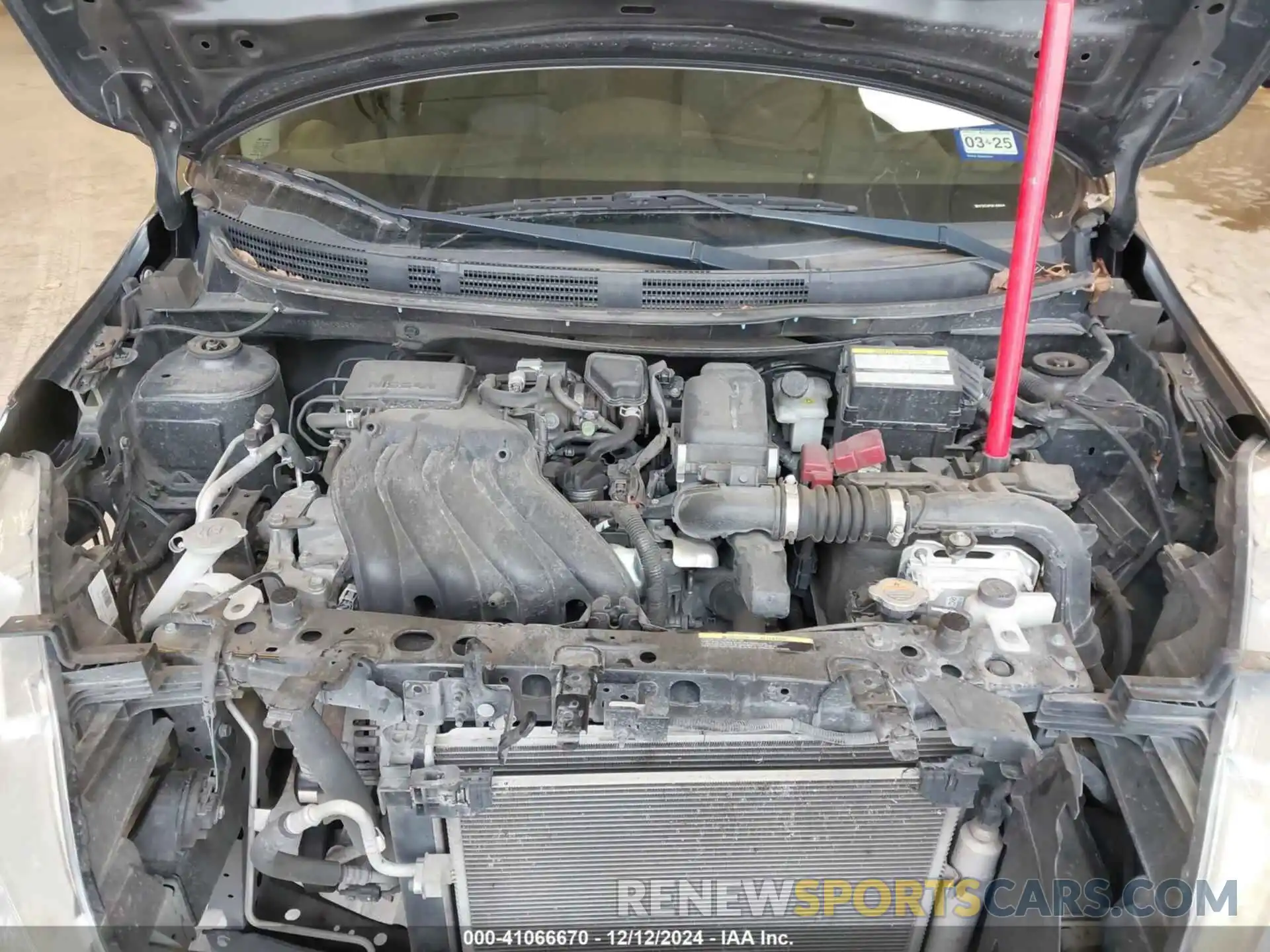 10 Photograph of a damaged car 3N1CN7AP3KL859935 NISSAN VERSA 2019