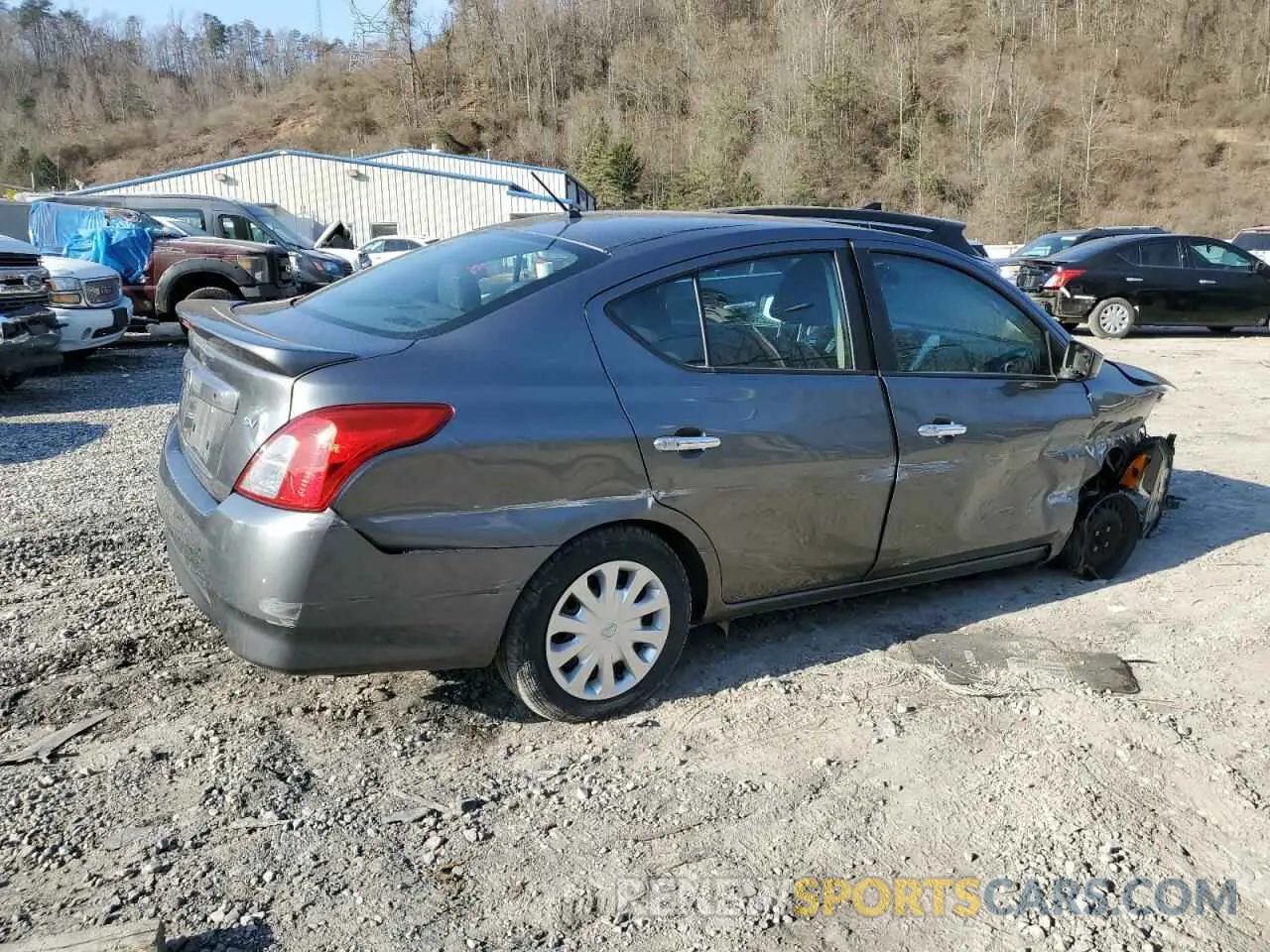 3 Photograph of a damaged car 3N1CN7AP3KL865511 NISSAN VERSA 2019