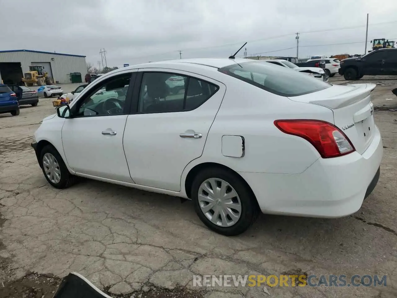 2 Photograph of a damaged car 3N1CN7AP3KL869302 NISSAN VERSA 2019