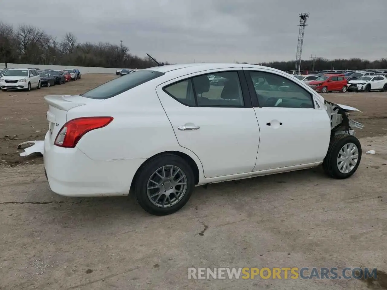 3 Photograph of a damaged car 3N1CN7AP3KL869302 NISSAN VERSA 2019