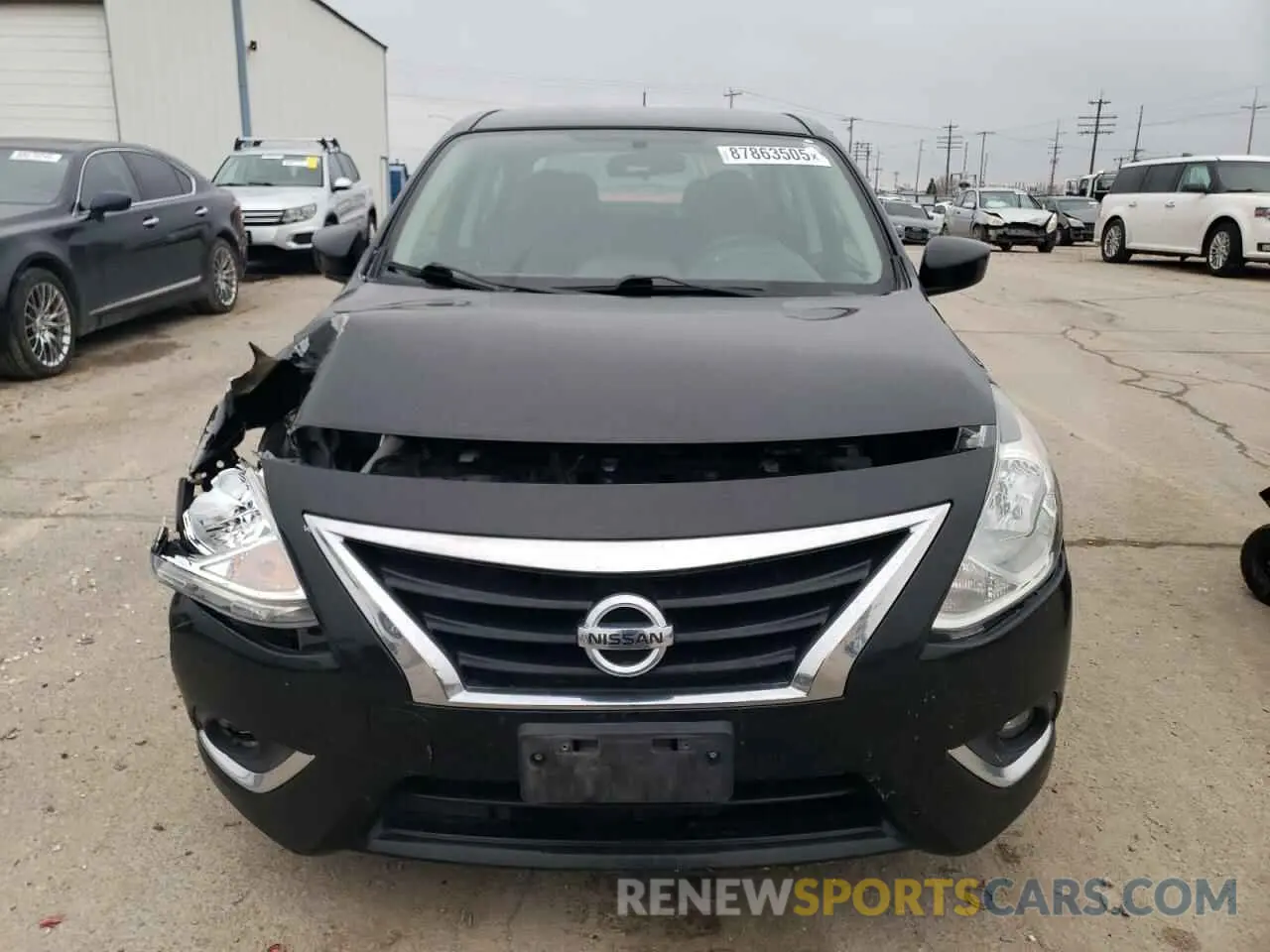 5 Photograph of a damaged car 3N1CN7AP3KL869476 NISSAN VERSA 2019