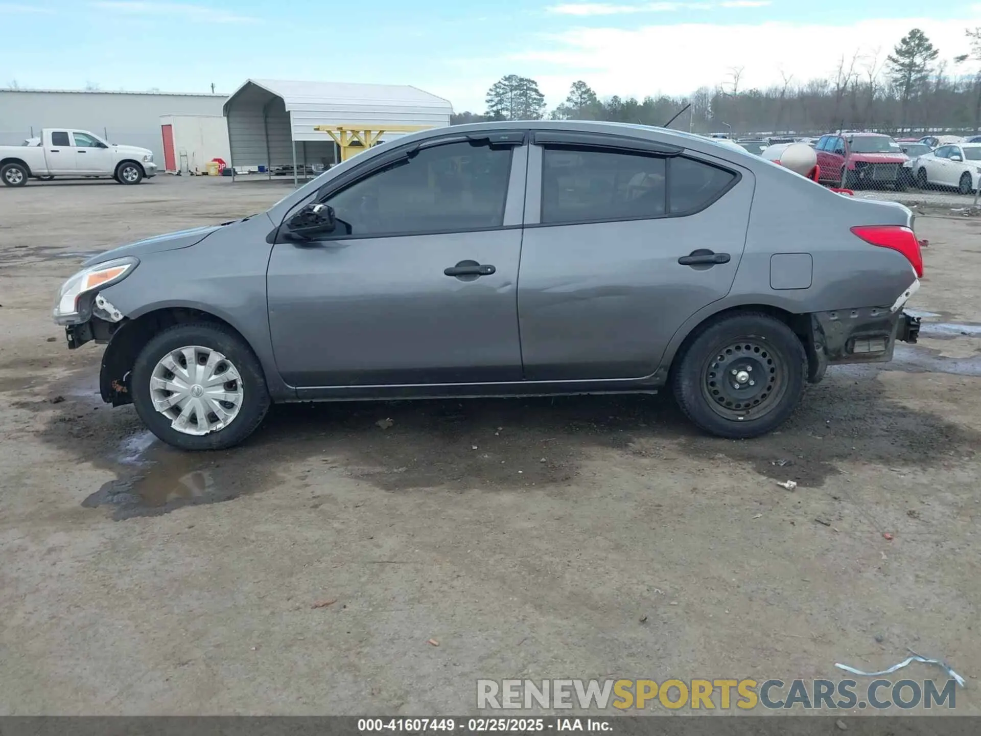 14 Photograph of a damaged car 3N1CN7AP3KL870613 NISSAN VERSA 2019