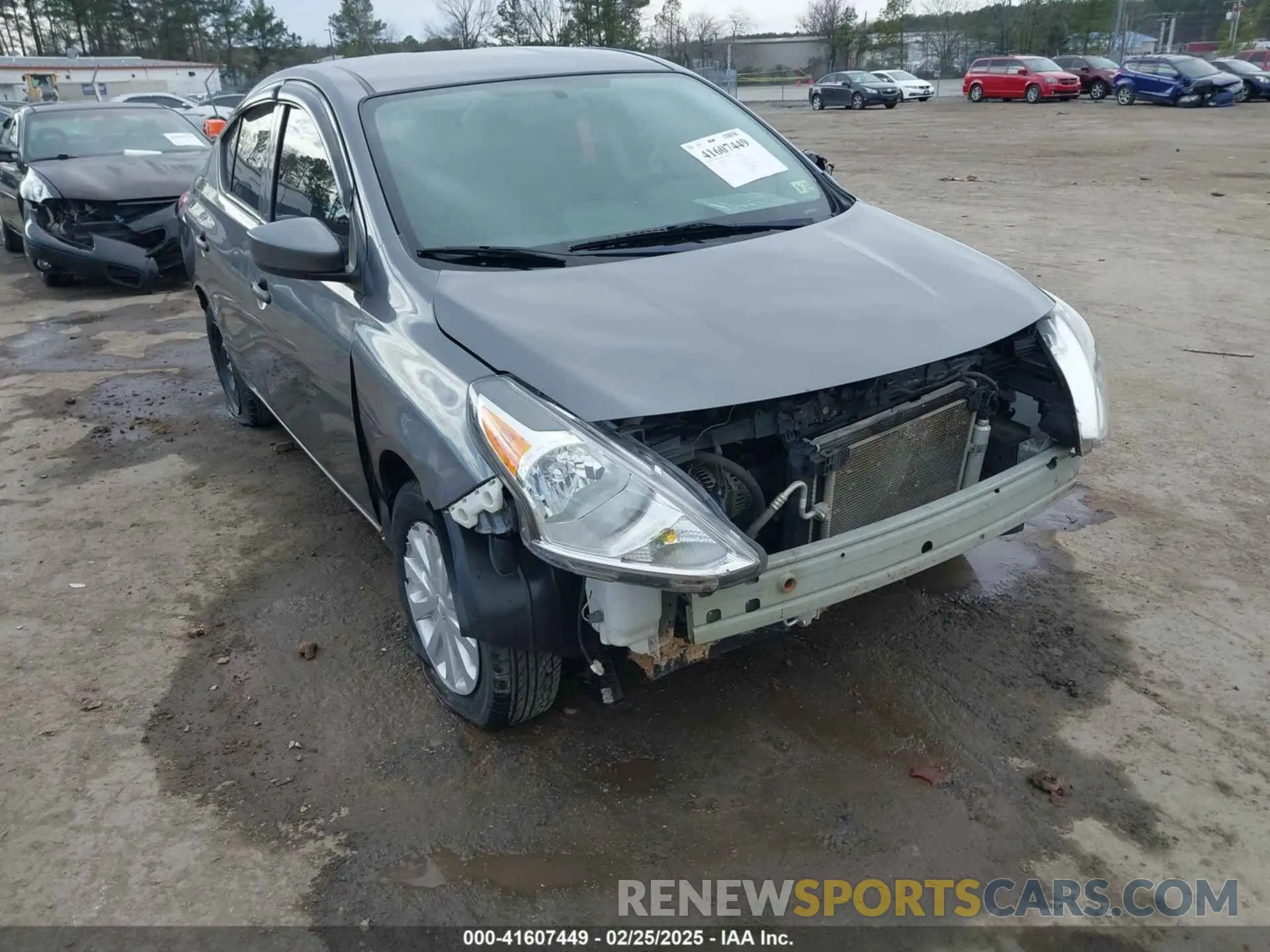 6 Photograph of a damaged car 3N1CN7AP3KL870613 NISSAN VERSA 2019
