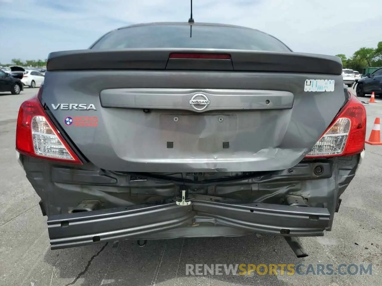 6 Photograph of a damaged car 3N1CN7AP3KL871180 NISSAN VERSA 2019
