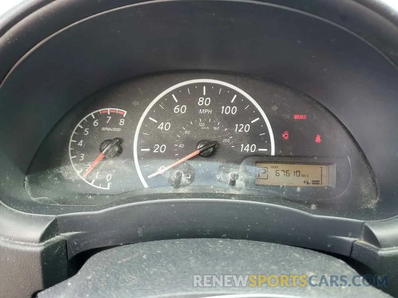 9 Photograph of a damaged car 3N1CN7AP3KL871180 NISSAN VERSA 2019