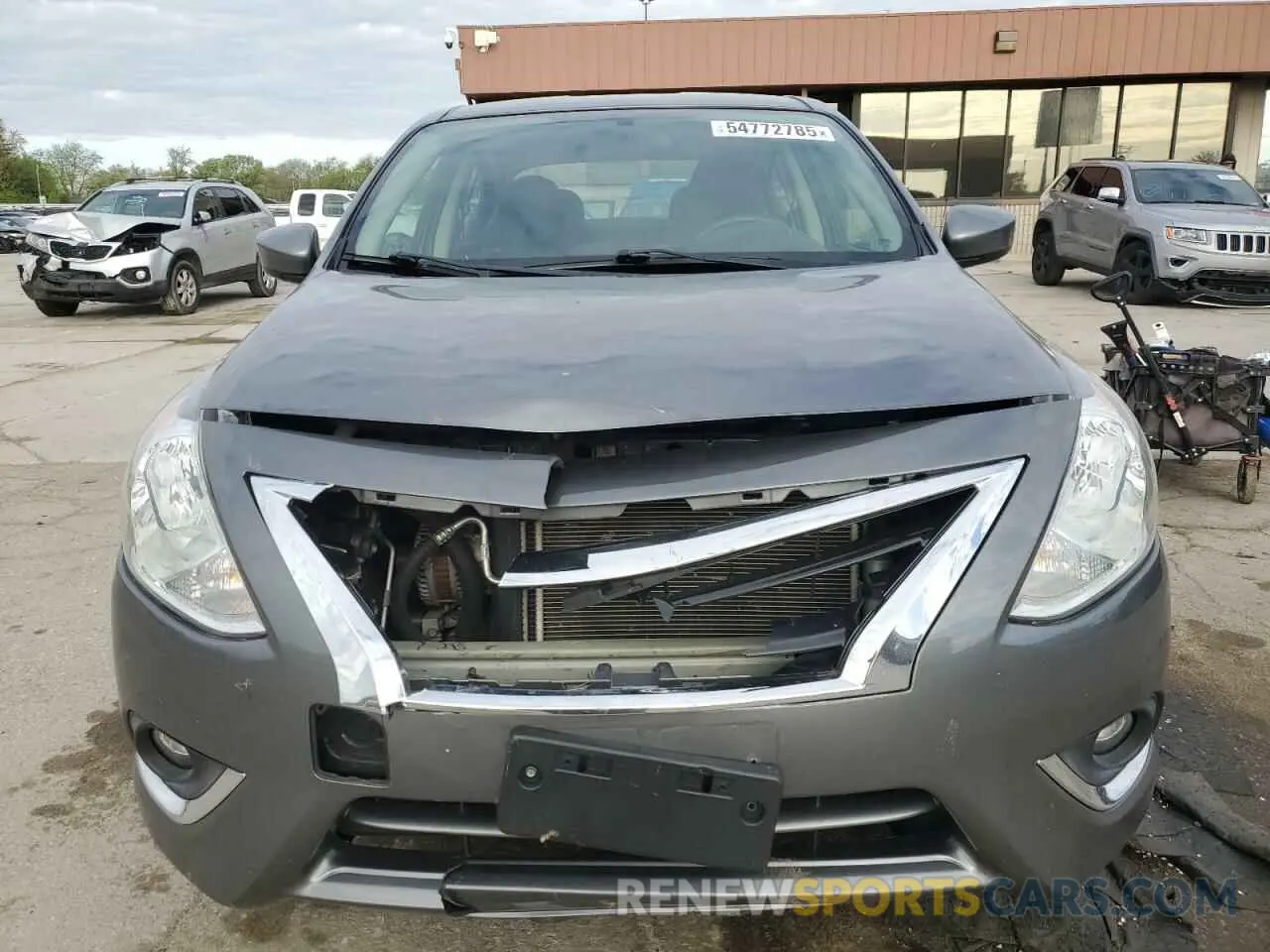 5 Photograph of a damaged car 3N1CN7AP3KL874256 NISSAN VERSA 2019