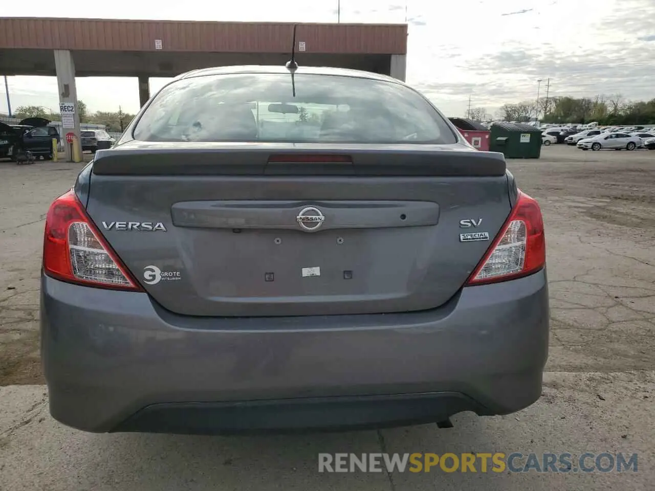 6 Photograph of a damaged car 3N1CN7AP3KL874256 NISSAN VERSA 2019