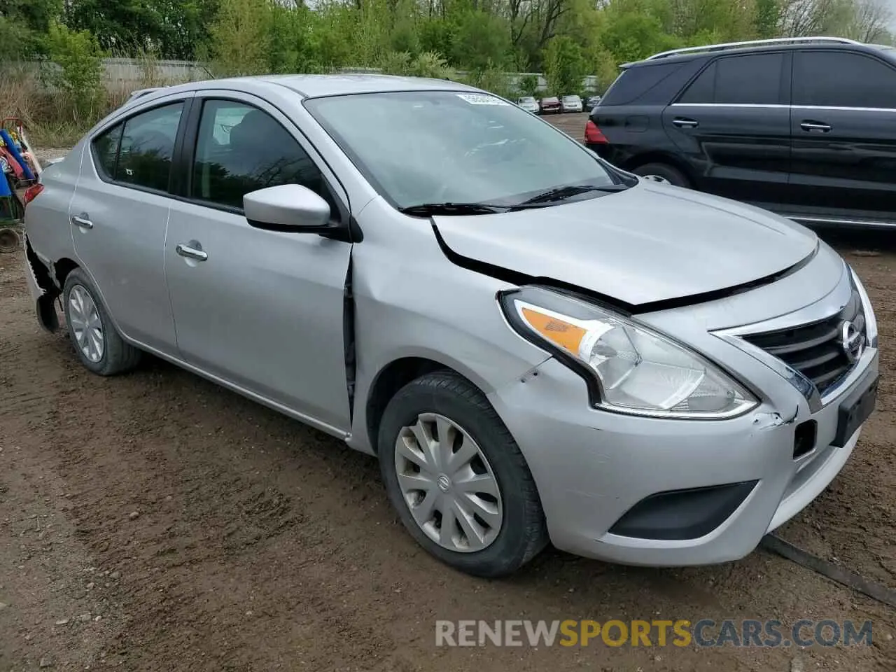 4 Photograph of a damaged car 3N1CN7AP3KL878212 NISSAN VERSA 2019