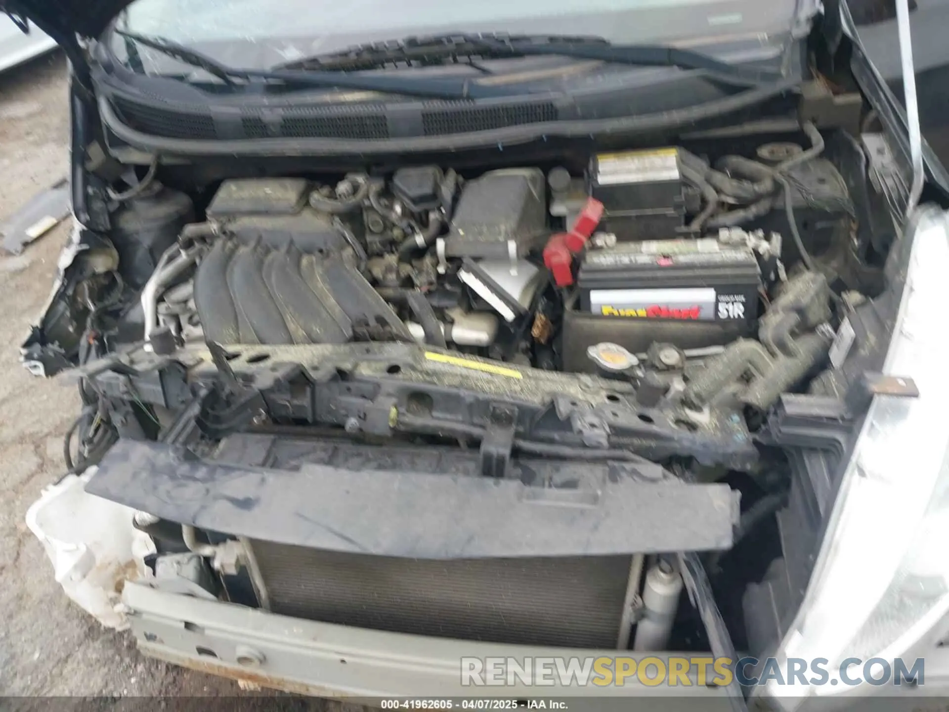 10 Photograph of a damaged car 3N1CN7AP3KL879411 NISSAN VERSA 2019