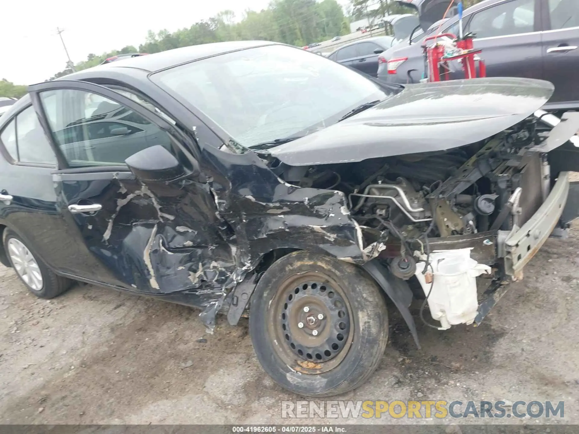 6 Photograph of a damaged car 3N1CN7AP3KL879411 NISSAN VERSA 2019