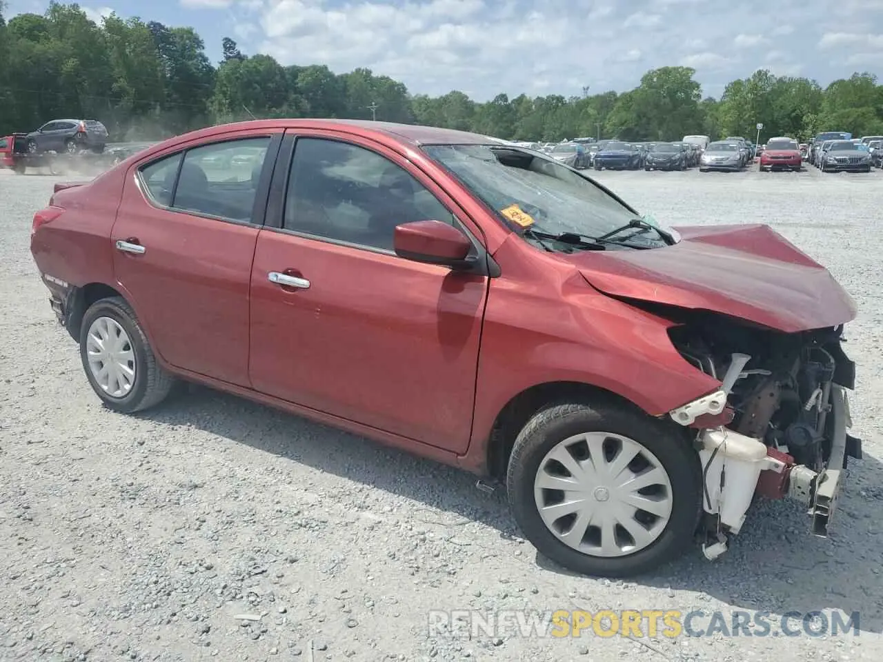 4 Photograph of a damaged car 3N1CN7AP3KL879666 NISSAN VERSA 2019