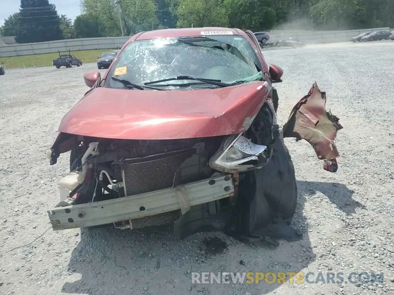 5 Photograph of a damaged car 3N1CN7AP3KL879666 NISSAN VERSA 2019