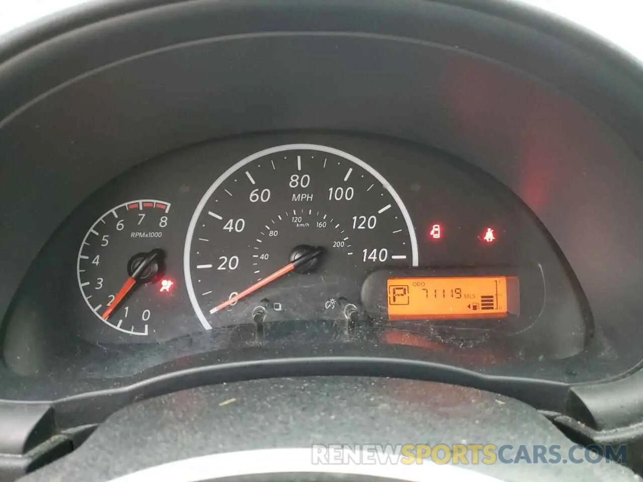 9 Photograph of a damaged car 3N1CN7AP4KL800540 NISSAN VERSA 2019