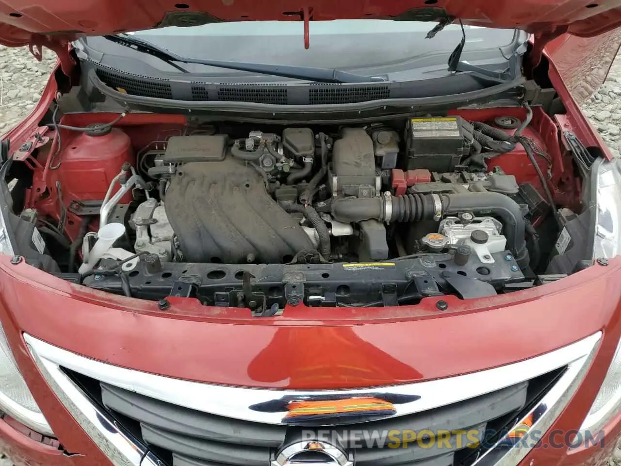 12 Photograph of a damaged car 3N1CN7AP4KL810498 NISSAN VERSA 2019