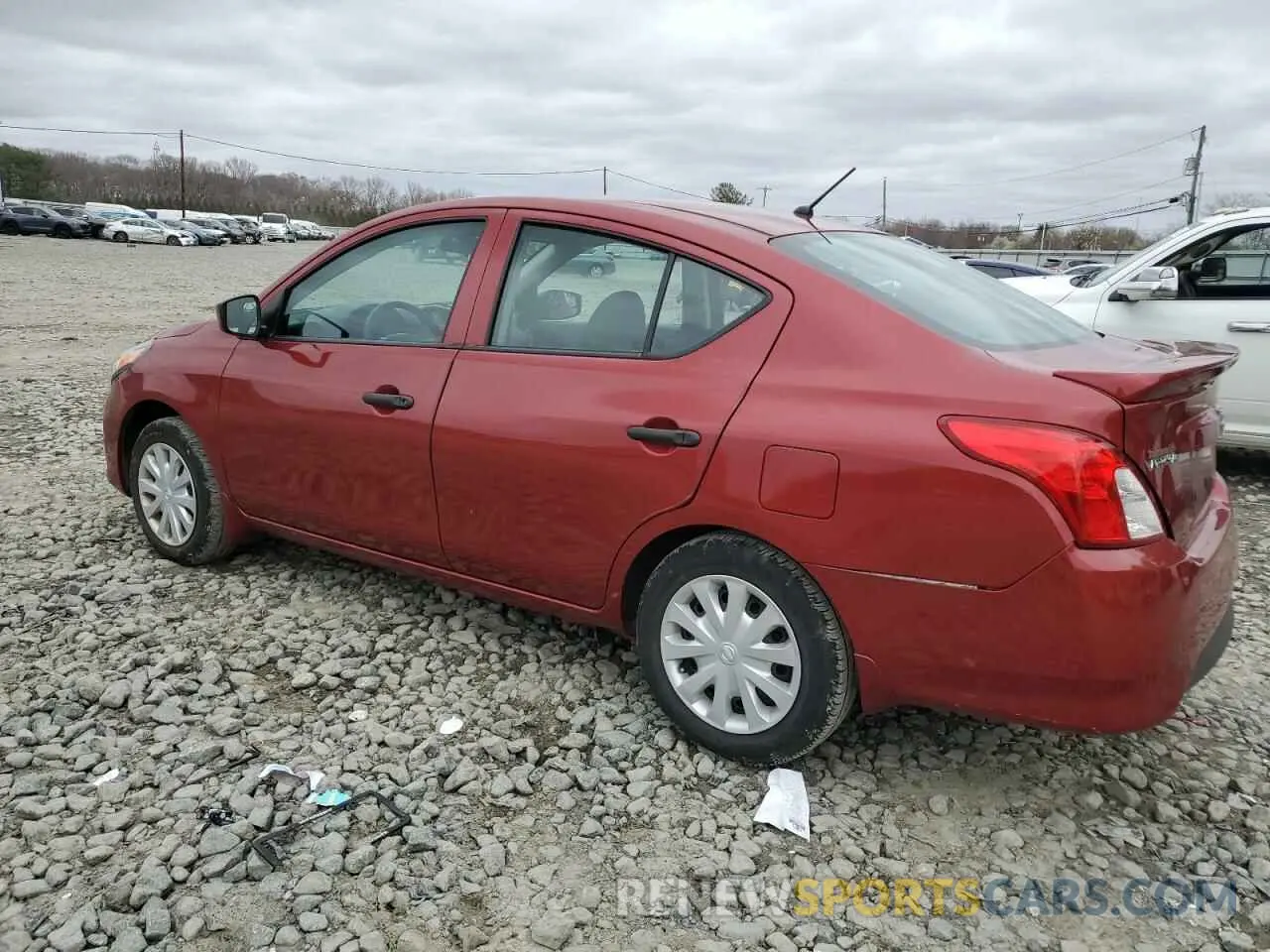 2 Photograph of a damaged car 3N1CN7AP4KL810498 NISSAN VERSA 2019