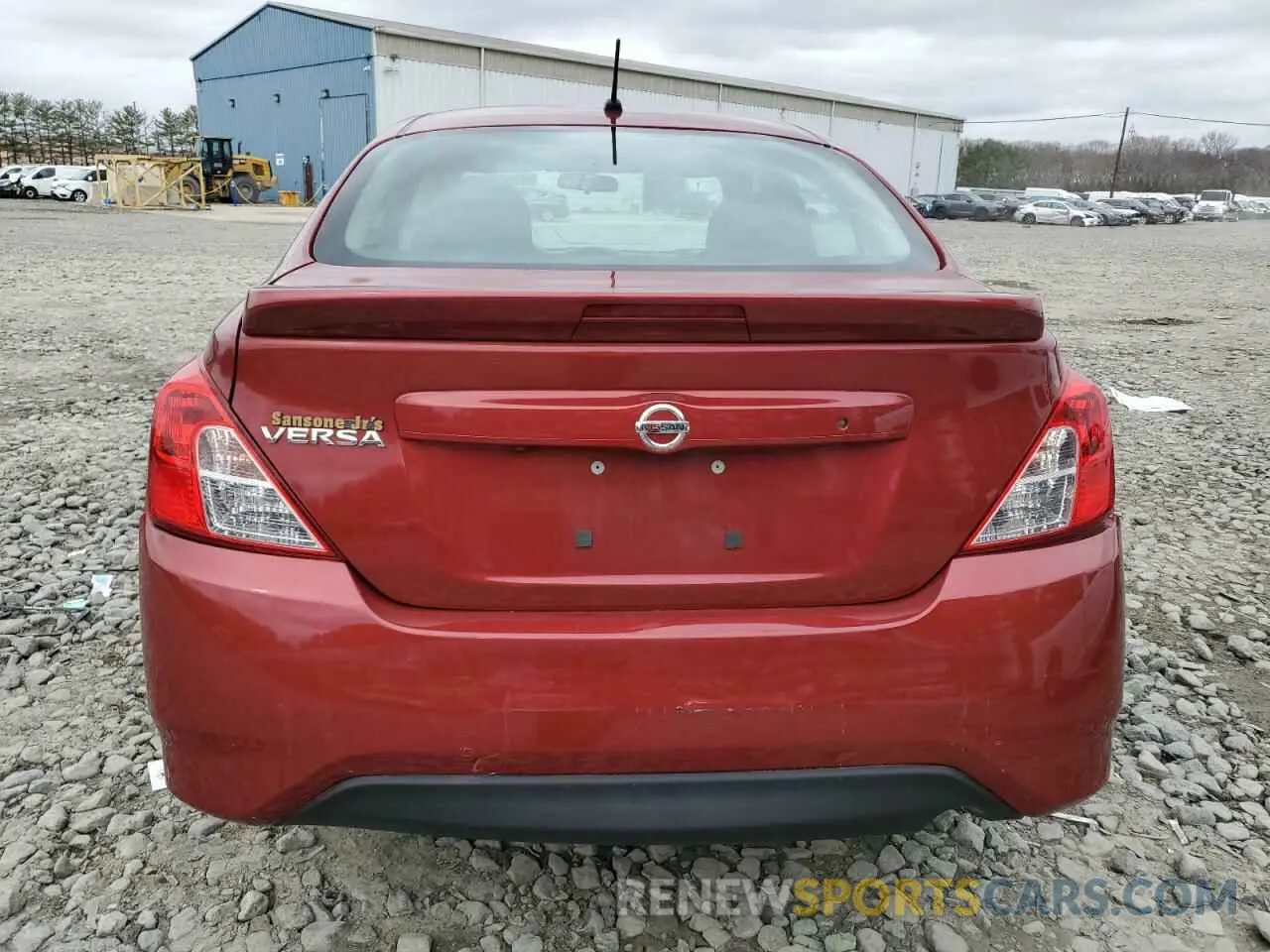 6 Photograph of a damaged car 3N1CN7AP4KL810498 NISSAN VERSA 2019