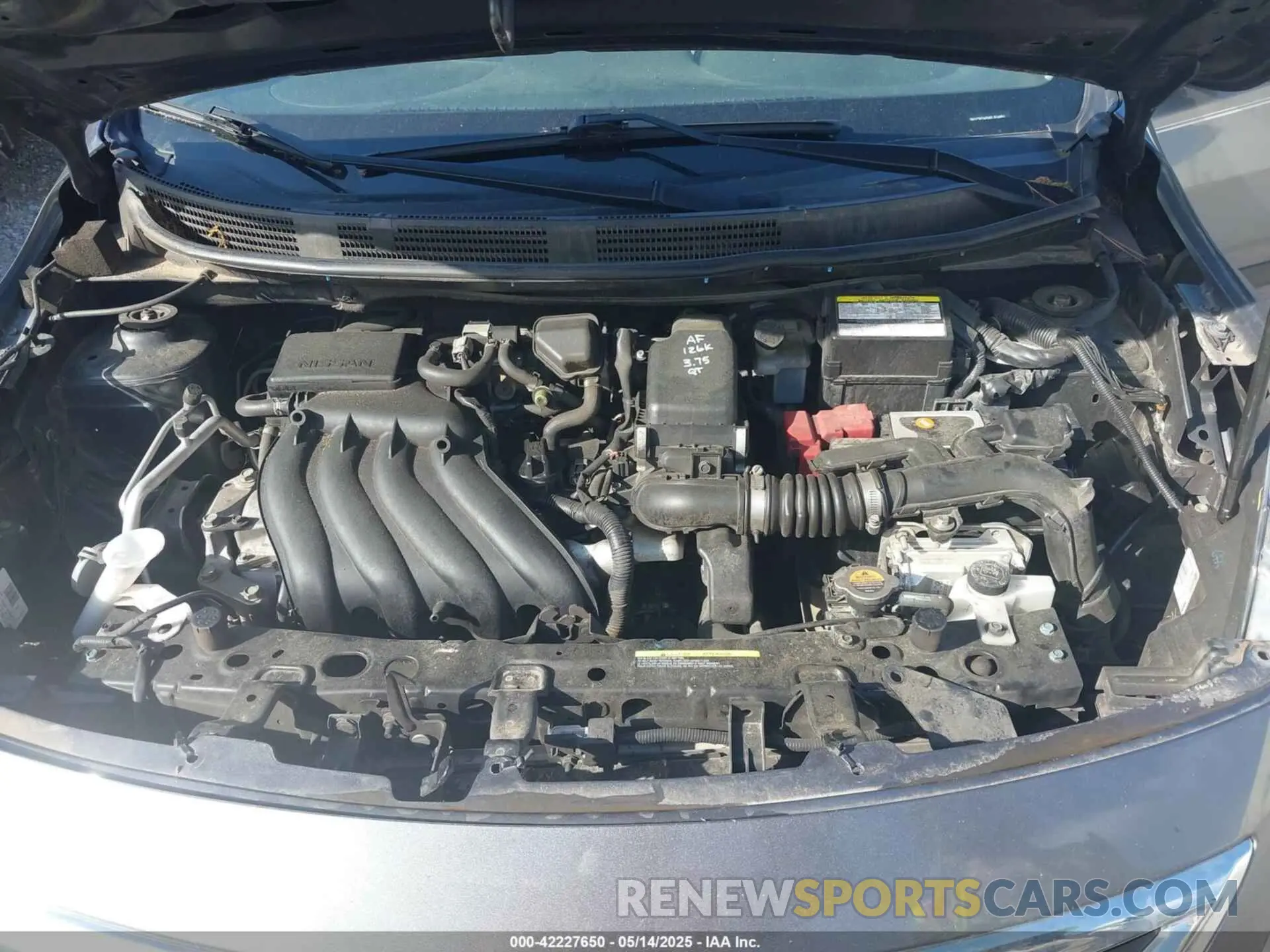 10 Photograph of a damaged car 3N1CN7AP4KL814051 NISSAN VERSA 2019