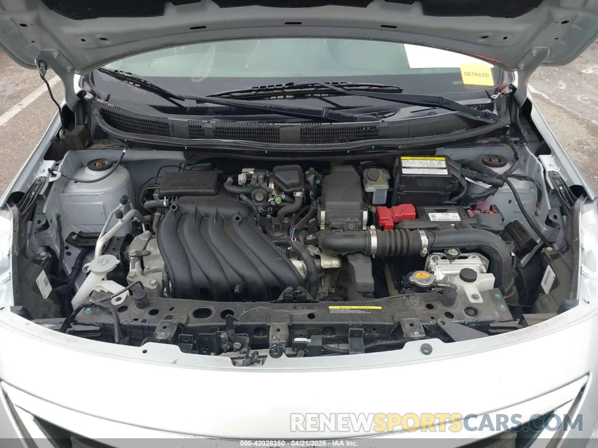 10 Photograph of a damaged car 3N1CN7AP4KL816964 NISSAN VERSA 2019