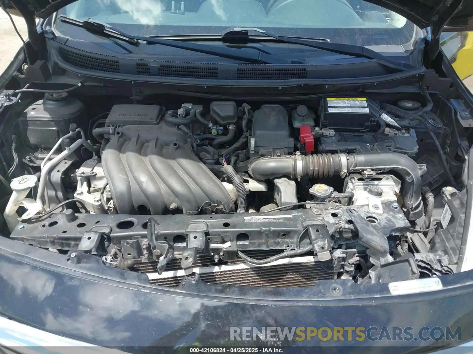10 Photograph of a damaged car 3N1CN7AP4KL817029 NISSAN VERSA 2019